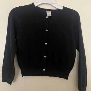 Carter's Classic Black Cardigan size 5